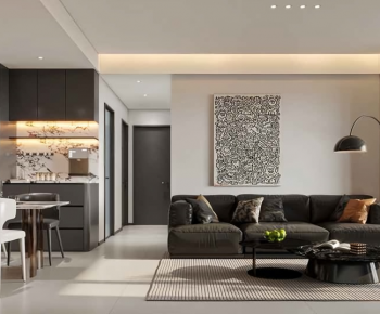 Modern A Living Room-ID:181677108