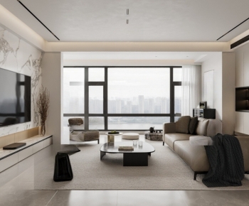 Modern A Living Room-ID:294507985