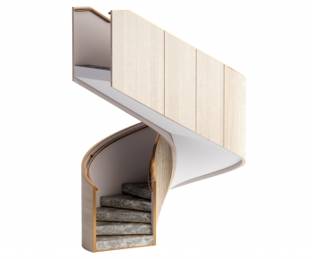 Modern Rotating Staircase-ID:351346023