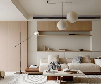 Modern A Living Room-ID:874524129