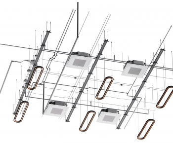 Modern Suspended Ceiling-ID:221889024