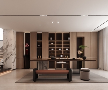 New Chinese Style Tea House-ID:675809436