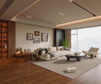 Modern A Living Room-ID:542644989