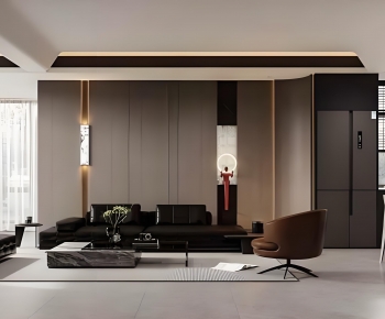 Modern A Living Room-ID:657892947