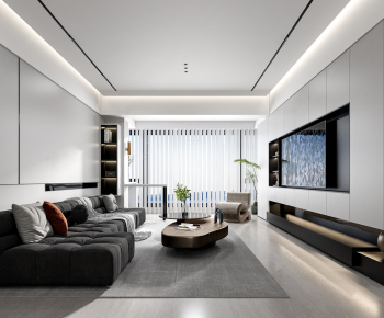 Modern A Living Room-ID:119352101