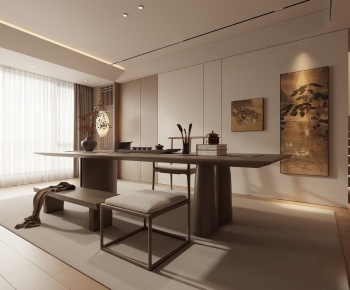 New Chinese Style Tea House-ID:517533066