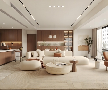 Modern A Living Room-ID:675904991
