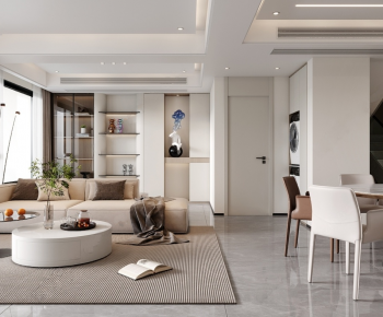 Modern A Living Room-ID:503568895