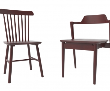 New Chinese Style Dining Chair-ID:604470979