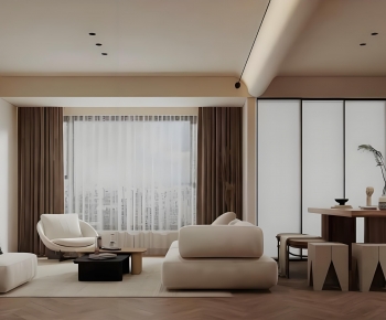 Modern A Living Room-ID:705467949