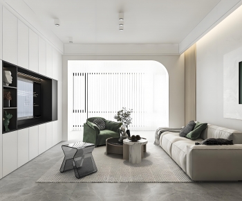 Modern A Living Room-ID:873785025