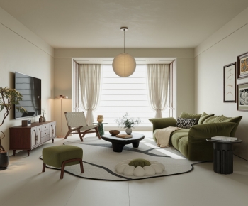 Modern A Living Room-ID:683980943