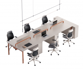Modern Office Desk And Chair-ID:306720024