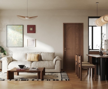 Modern A Living Room-ID:774558075