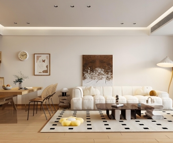 Modern A Living Room-ID:673554905