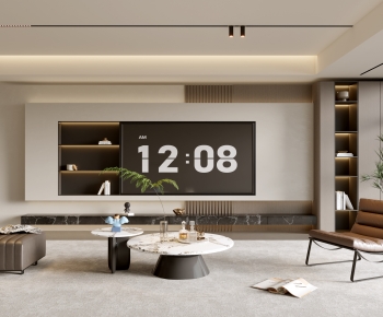 Modern A Living Room-ID:507220981