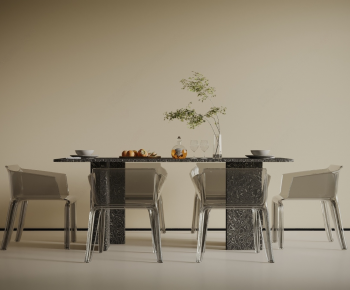 Modern Dining Table And Chairs-ID:612301117