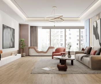 Modern A Living Room-ID:223371983