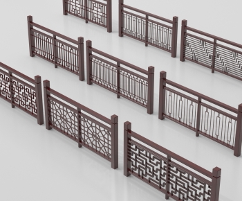 New Chinese Style Guardrail-ID:779525042