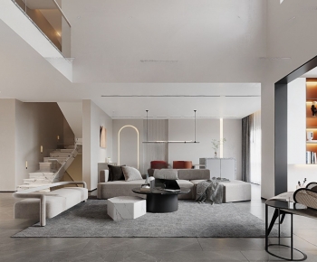 Modern A Living Room-ID:569549086