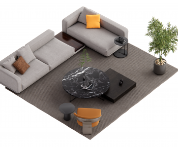 Modern Sofa Combination-ID:973963029