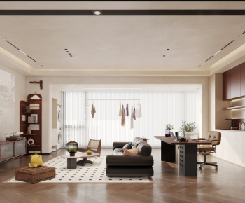 Modern A Living Room-ID:888443957