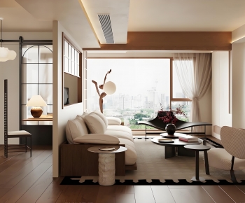 Modern A Living Room-ID:594726098