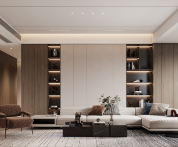 Modern A Living Room-ID:614669082