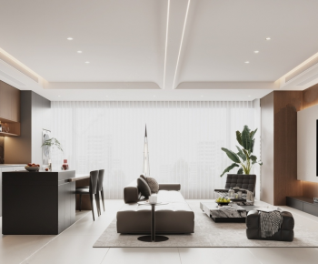 Modern A Living Room-ID:506726984