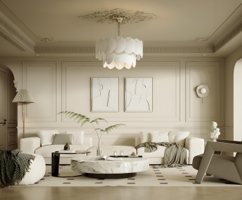 French Style A Living Room-ID:170263054