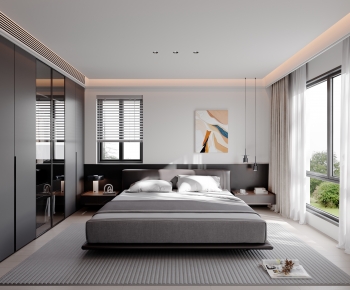 Modern Bedroom-ID:990644932
