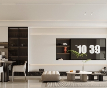 Modern A Living Room-ID:726397045