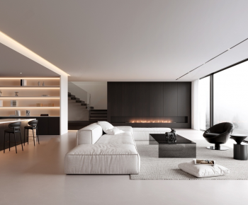 Modern A Living Room-ID:144720081