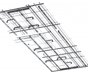 Modern Suspended Ceiling-ID:458848005