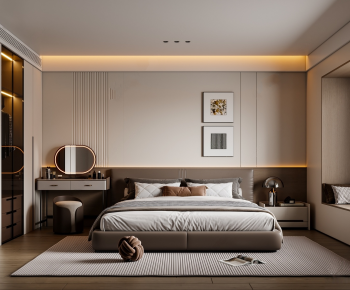 Modern Bedroom-ID:444378957