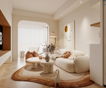 Modern A Living Room-ID:803270382