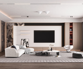 Modern A Living Room-ID:821321963