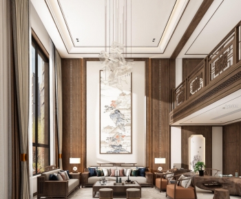 Modern A Living Room-ID:198347097