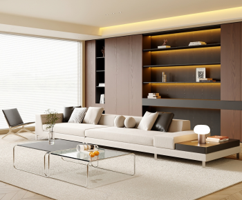 Modern A Living Room-ID:613805065