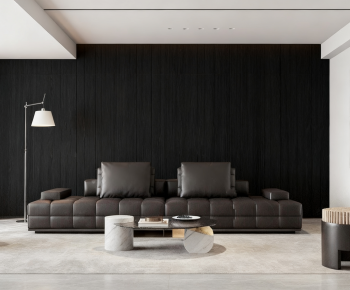 Modern A Living Room-ID:749006035