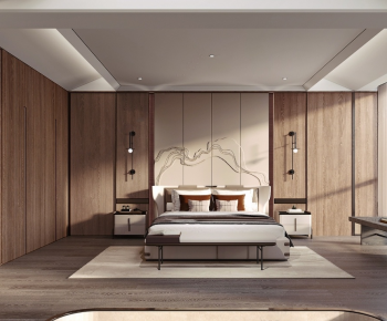New Chinese Style Bedroom-ID:998322019