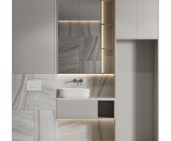 Modern Bathroom Cabinet-ID:897464997