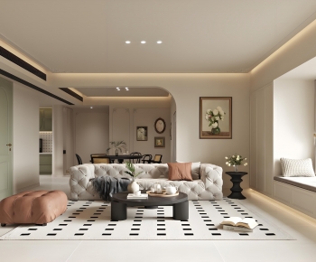 Modern A Living Room-ID:144804955