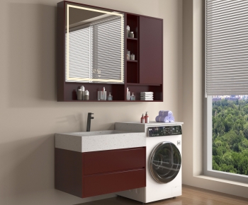 Modern Bathroom Cabinet-ID:969408043