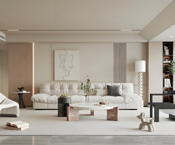 Modern A Living Room-ID:427047976