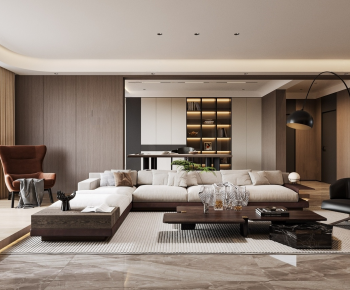 Modern A Living Room-ID:626341103
