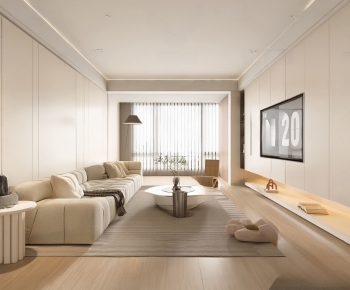 Modern A Living Room-ID:818608058