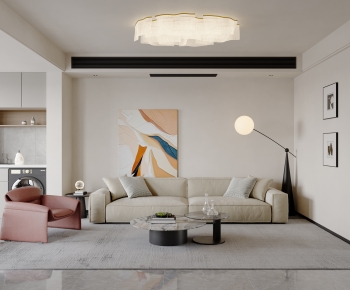 Modern A Living Room-ID:566817059