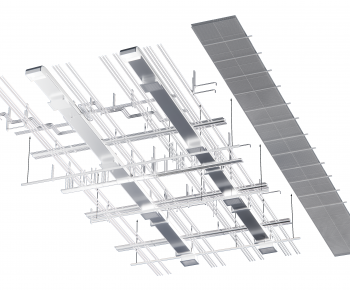 Modern Suspended Ceiling-ID:880374916