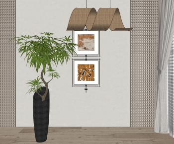 Modern Ground Green Plant Potted Plants-ID:633388047